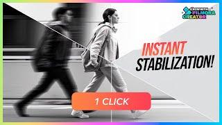 SHOCKINGLY Easy Way to Stabilize Video in Filmora