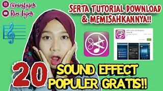 CARA DOWNLOAD SOUND EFFECT TANPA LINK DIDESCRIPTION BOX, & CARA MEMISAHKANYA #CaraRifa || Riri Fajrh