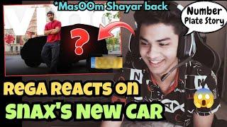 Rega Reaction On Snax's New Car | Number Plate Story| MasOOm Shayar Comeback Soulcity #rega #snax