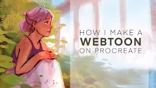 How I Make a Webtoon Using Procreate