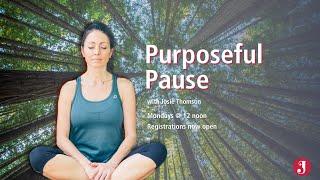 Purposeful Pause - ACEM mantra mindfulness meditation