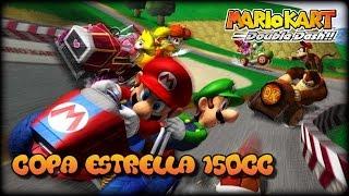 Mario Kart: Double Dash!! - Walkthrough -Star Cup 150cc (Splitscreen) [HD]