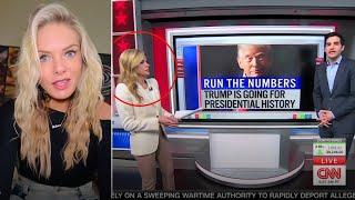 Watch CNN Host in SHOCK at Trump’s Polling Numbers —Despite their fake freakout!