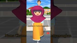 TUTORIAL SHRINE MAIDEN WARNA BIRU KUNING #sakuraschoolsimulator #sakura #shorts