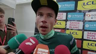 Primož Roglič - Interview at the finish - Stage 5 - Critérium du Dauphiné 2024