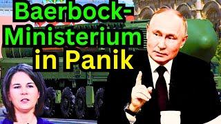 Neues Geheimpapier: Baerbock hat große Angst vor Putins Super-Rakete Oreschnik