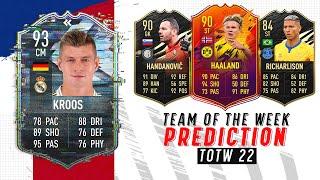 TOTW PREDICTIONS | Team of the Week 22 | TOTW Prediction Fifa 21