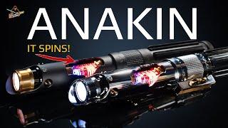 Anakin Dual Crystal Lightsaber! Unboxing Review from Vaders Sabers