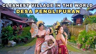 The cleanest village in the world PENGLIPURAN village, BALI Indonesia  WALKING TOUR BALI 