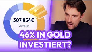 37-Jähriger Designer: +75% mit Gold und +664% mit Bitcoin?! | Finanzfluss Portfoliocheck