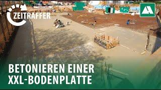 Betonieren und Glätten 2+3 in der Behnkenkammer im Zeitraffer