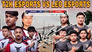 T2K Esports vs LEO Esports Intense 4v4 TDM Battle | Clash with kvn #cr7horaa #4kgamingnepal