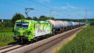 Güterzüge im Blockabstand - RHC, ICE-S, Metrans, TXL, VTG EuroDual, ÖBB uvm zw. München - Ingolstadt