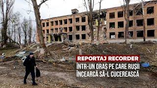 Reportaj într-un oraș pe care rușii încearcă să-l cucerească