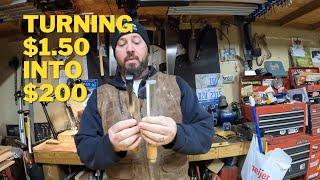 $200 Harbor Freight Chisels - How to make a $1.50 chisel into a $200 chisel