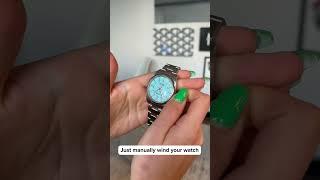 4 easy tips on how to take care of your watch! #wristcheck #watch #rolex #tiffany #watches