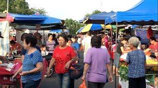 Open Air Market Bazaar In Jenjarom
