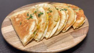 Cripsy Potato quesadilla |ساندویچ ترد و فوری با سیب زمینی فوق العاده خوشمزه