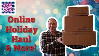 Bath and Body Works Online Holiday Haul 2024