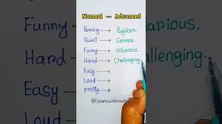 Basic vs IELTS  #english #education #spokenenglish #learning #vocabulary #practiceenglish