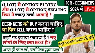 Option Selling vs Option Buying Which is Better, Option Buying or Selling which is better, Groww App