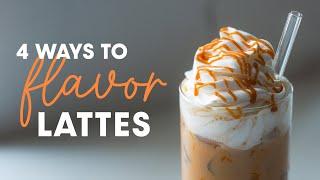How to Create and Layer Flavored Lattes