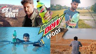 Mountain Dew Ad Stunt Spoof with Modified Cycle