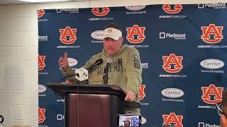 Auburn Head Coach Hugh Freeze: Iron Bowl vs. Alabama Postgame