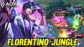 AOV : FLORENTINO GAMEPLAY | IN JUNGLE - ARENA OF VALOR LIÊNQUÂNMOBILE ROV