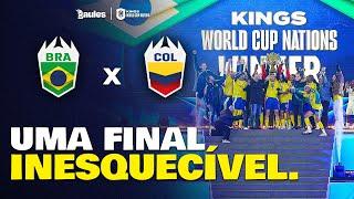 UMA FINAL INESQUECÍVEL! BRASIL x COLOMBIA | PARTIDA COMPLETA | COPA DO MUNDO KINGS LEAGUE