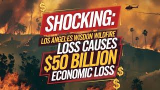 SHOCKING:  LOS ANGELES WILDFIRE Causes $50 Billion Economic Loss | (9 Jan 25)