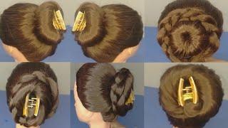 3 Quick and Easy hairstyle  with clutcher /