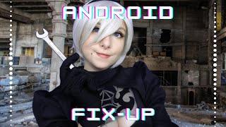 Kind Android Gently Fixes & Cleans You 2B Nier Automata ASMR (Personal Attention, Soft Spoken)