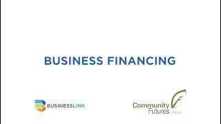 Small Business Basics: Business Financing