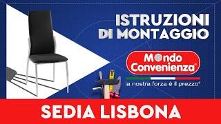 Istruzioni di montaggio: Sedia LISBONA | MONDO CONVENIENZA