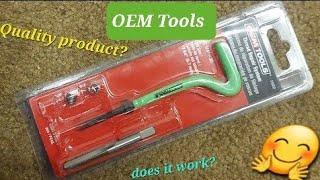 OEM tools thread repair system. how to use!