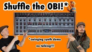 Oberheim OB-X8 Desktop: Electro Shuffle Demo - no talking!