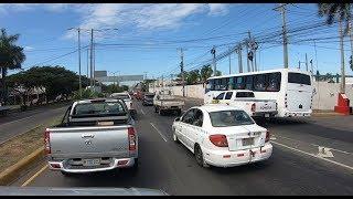 Managua  City streetview - traffic   Nicaragua