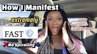 How I manifest EXTREMELY FAST | Law of Assumption