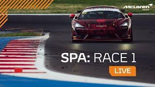 LIVE I Race 1 I Spa-Francorchamps I McLaren Trophy Europe 2024