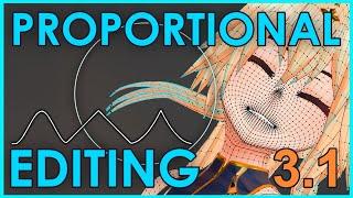 Proportional Editing – The Tool You SHOULD be Using (Blender 3.1)