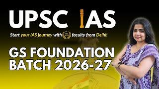 UPSC IAS Foundation Course 2026-2027 | New Batch Launched at RAYACADEMY IAS