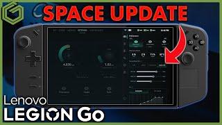 Legion GO Space Update with More TDP Settings