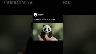 Transforming Animal Images into Stunning Videos with AI  #ai #artificialintelligence #aiimages