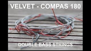 VELVET Compas 180 strings for DOUBLE BASS - Presentation & Review