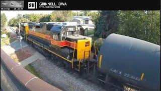 Grinnell Mayflower Community Live Railcam - Grinnell, IA #SteelHighway