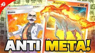 The NEW Rapidash is AMAZING! This Deck DESTROYS Celebi in Pokemon TCG Pocket!