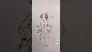 los videos mas virales de countryhumans tiktok