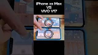 iPhone XS Max  ViVO V17 PUBG Test  #shorts #pubgmobile #bgmi