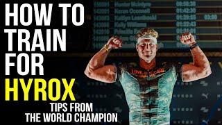 How To Train For Hyrox - Tips From The World Champion